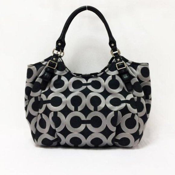 Coach Op Art Handbag 18639 - Picture 14 of 14